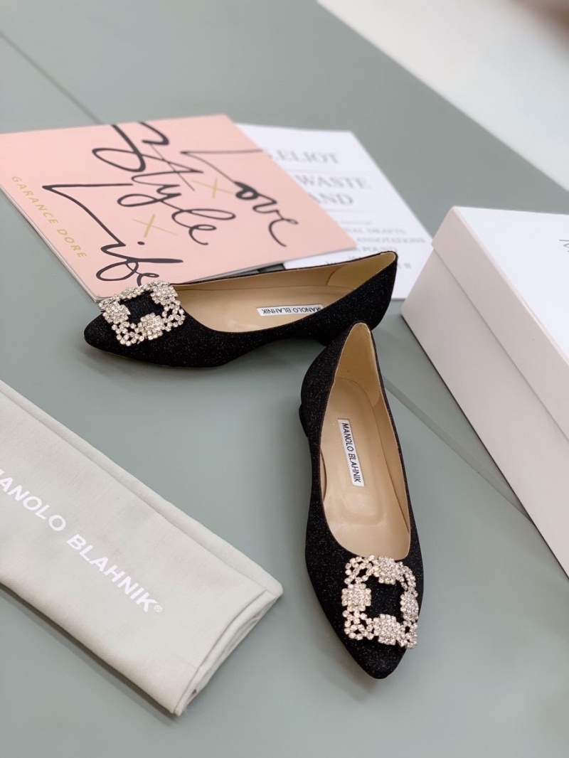 Manolo Blahnik flat shoes